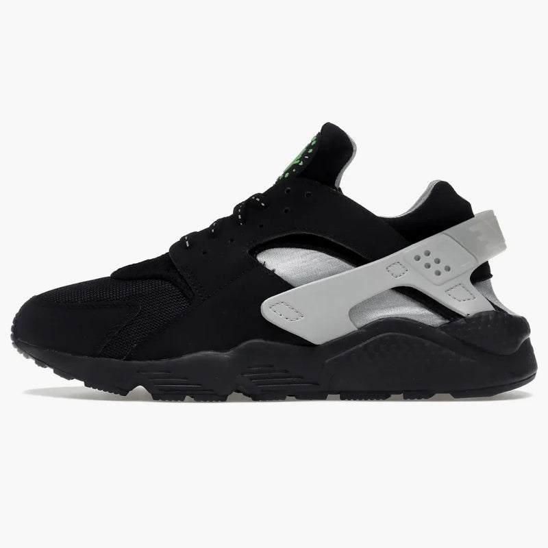 Nike Air Huarache Black Neon Green