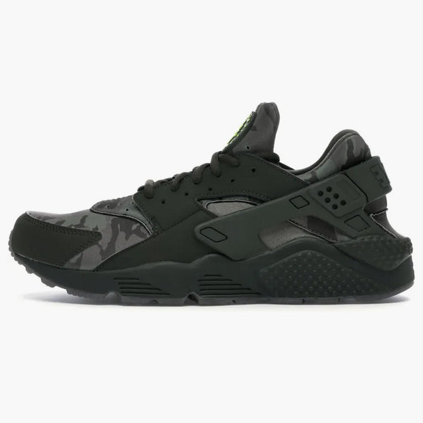 Nike Air Huarache Run Camo Green