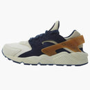 Nike Air Huarache Run Prm Sail Mid Navy-al Brown-purple Pink