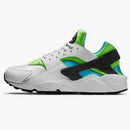 Nike Air Huarache Run White Clearwater Flash Lime (women's)