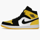 Jordan 1 Mid Yellow Toe Black