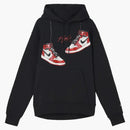 Nike Air Jordan Essentials Chicago Hoodie Black/chicago Red