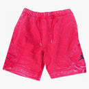 Nike Air Jordan Essentials Diamond Vintage Washed Fleece Shorts Gym Red