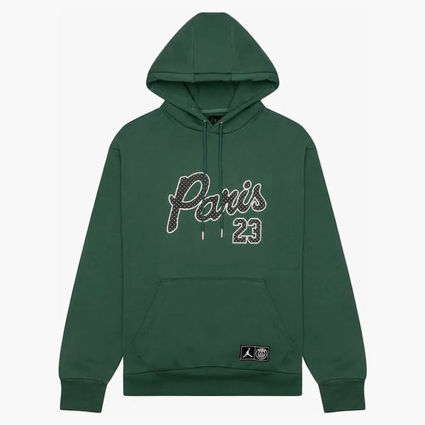 Nike Air Jordan Paris Saint-germain Pullover Hoodie Noble Green