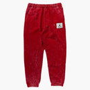 Nike Air Jordan Washed Fleece Essential Statement Sweatpants Red