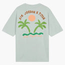 Nike Air Jordan X Titan Tee Ocean Cube Blue