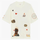 Nike Air Maison Chateau Rouge Aj2 T-shirt Sail