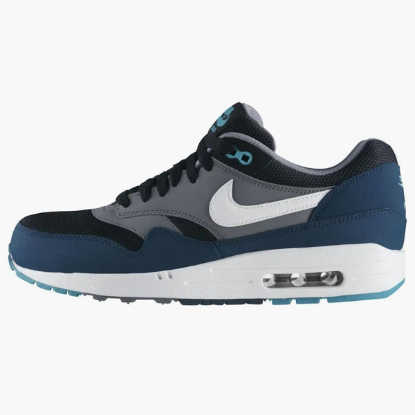 Nike Air Max 1 Black Mid Turquoise