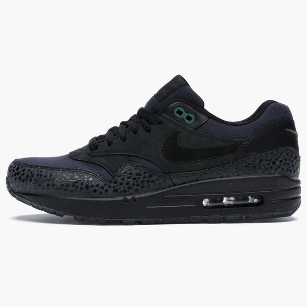 Nike air max 1 svart/svart bonsai