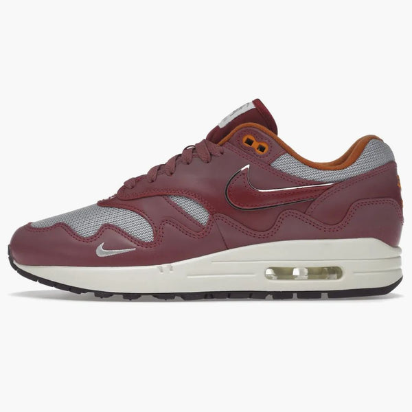 Nike Air Max 1 Patta Waves Rush Maroon (sin pulsera)