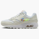 Nike Air Max 1 Se White Rainbow Lace Swoosh (gs)
