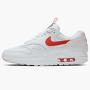 Nike Air Max 1 Tongue Tab White Team Orange