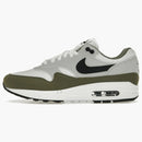 Nike Air Max 1 White Black Medium Olive