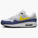 Nike Air Max 1 White Blue Recall Pure Platinum Tour Yellow (gs)