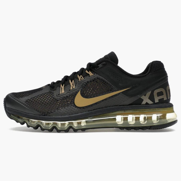 Nike Air Max 2013 Black Flat Gold