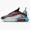 Nike Air Max 2090 Black Bleached Aqua Chile Red (women's)