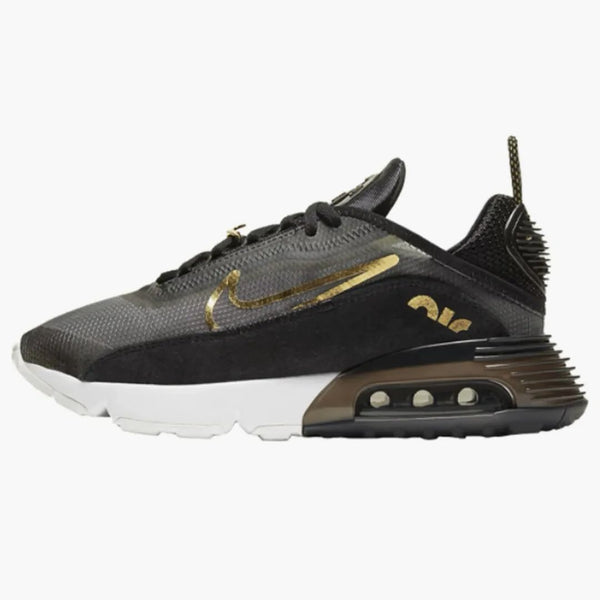 Nike Air Max 2090 Black Metallic Gold White (women's)