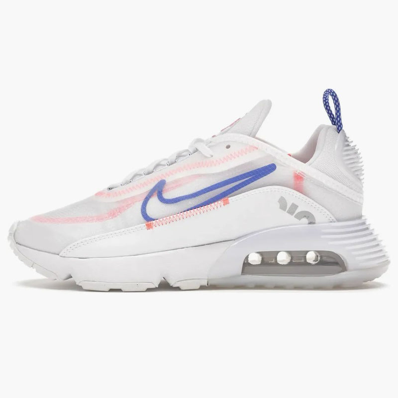 Nike Air Max 2090 White Flash Crimson Racer Blue (women's)