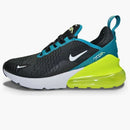 Nike Air Max 270 Black Bright Spruce Barely Volt (gs)