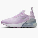 Nike Air Max 270 Doll Rush Fuchsia White Metallic Silver (gs)