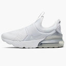 Nike Air Max 270 Extreme White Metallic Silver (ps)