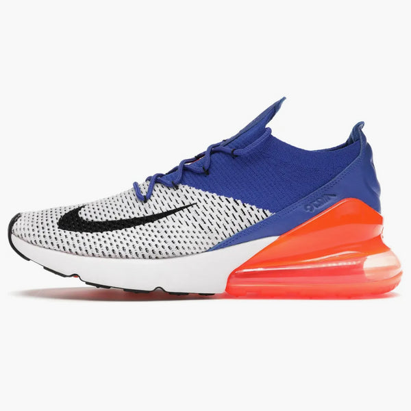 Nike Air Max 270 Flyknit Racer Blue Total Crimson