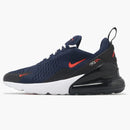 Nike Air Max 270 Midnight Navy Picante Red (gs)