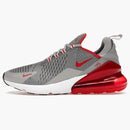 Nike Air Max 270 Particle Grey University Red