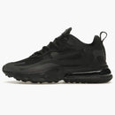 Nike Air Max 270 React Black Oil Grey (women's)