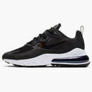 Nike Air Max 270 React Black White Iridescent (women's)
