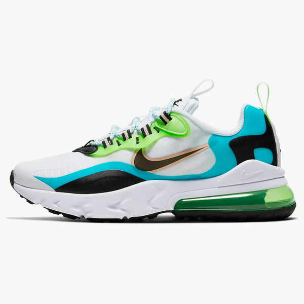 Nike Air Max 270 React Oracle Aqua Ghost Green (gs)