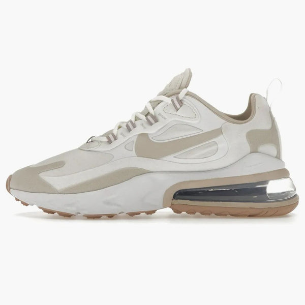 Nike Air Max 270 React Summit White Orewood Brown (women's)
