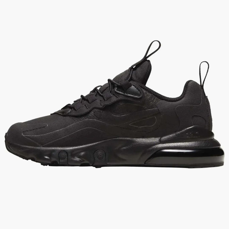 Nike Air Max 270 React Triple Black (ps)