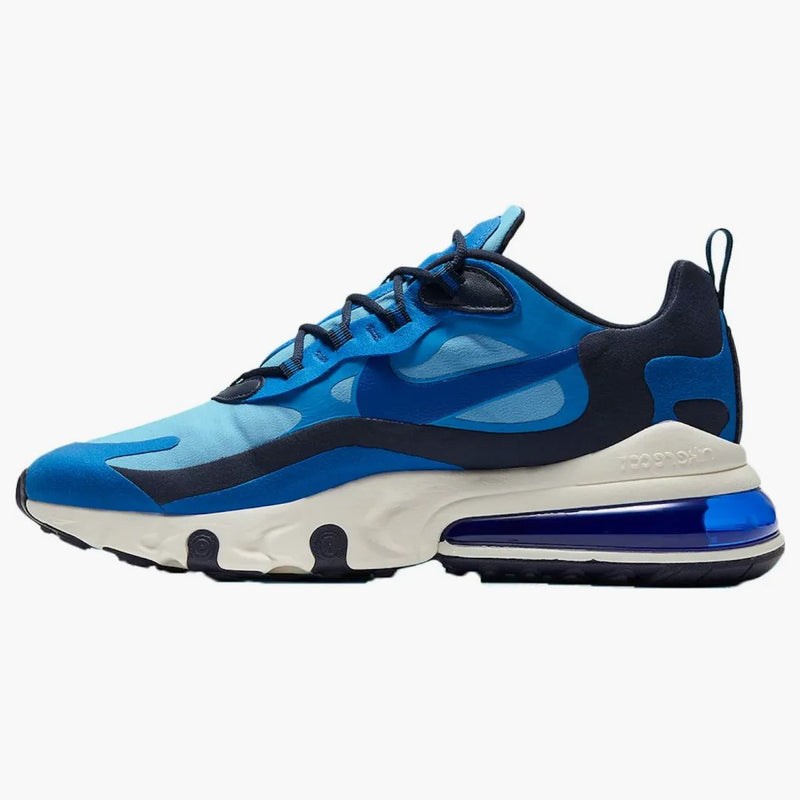 Nike Air Max 270 React Triple Blue