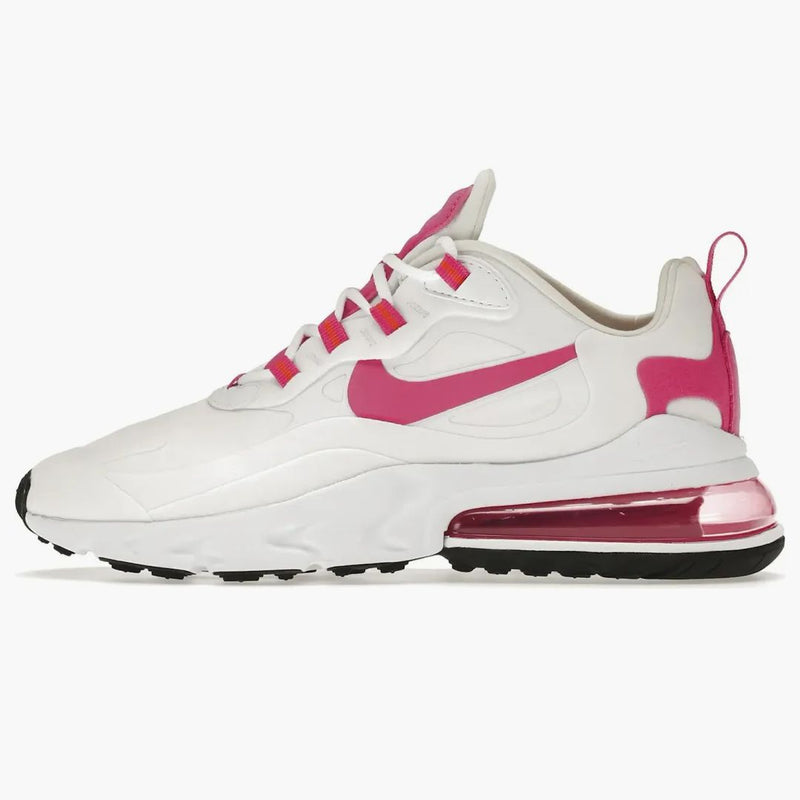 Nike Air Max 270 React White Fire Pink (women's)