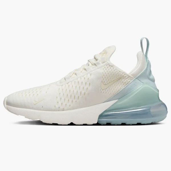 Nike Air Max 270 Sail Glacier Blue Flax Coconut Milk (women's)