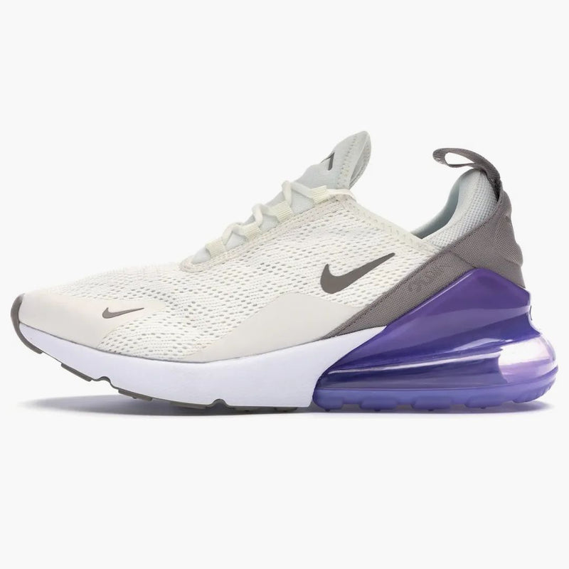 Nike Air Max 270 Sail Pumice Space Purple (women's)