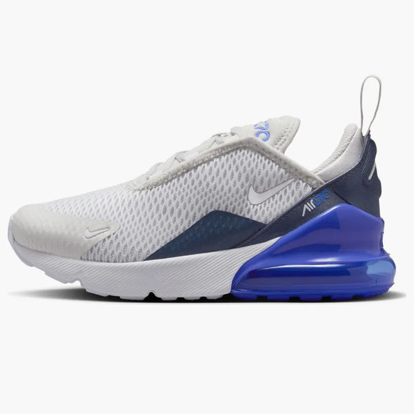 Nike Air Max 270 Vast Grey Hyper Royal Thunder Blue White (PS)