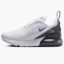 Nike Air Max 270 White Anthracite Hot Fuchsia (ps)