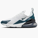 Nike Air Max 270 White Armory Navy (women's)