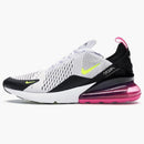 Nike Air Max 270 White Black Fuchsia Volt