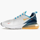 Nike Air Max 270 White Industrial Blue Citron Pulse