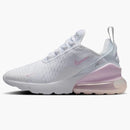 Nike Air Max 270 White Light Smoke Grey Pink Foam (gs)