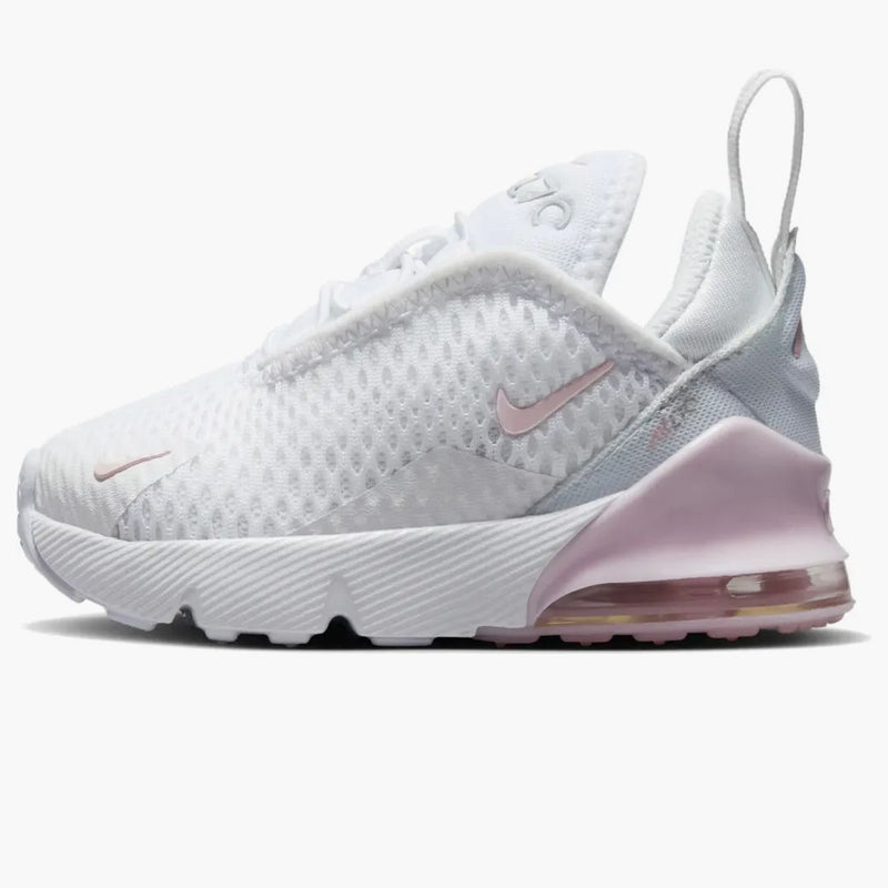 Nike Air Max 270 White Light Smoke Grey Pink Foam (td)