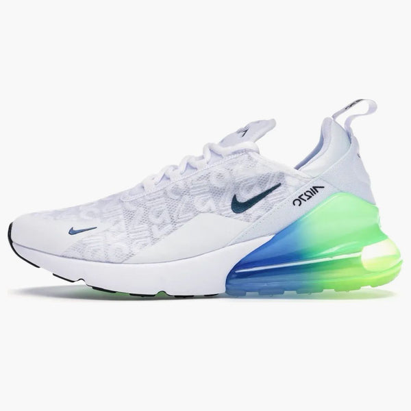 Nike Air Max 270 White Lime Blast Photo Blue