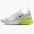 Nike Air Max 270 White Limelight Vast Grey Anthracite (gs)