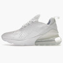 Nike Air Max 270 White Metallic Silver (gs)