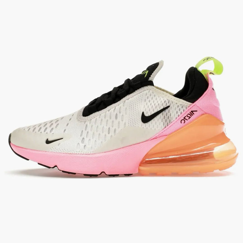 Nike Air Max 270 White Sunset Pulse Total Orange (women's)