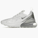 Nike Air Max 270 White Pure Platinum (women's)