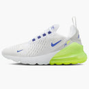 Nike Air Max 270 White Volt Photon Dust Astronomy Blue (gs)